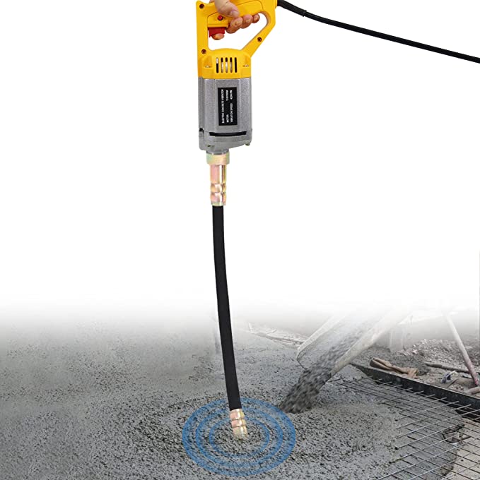 Buy 4200 VPM 110V 950W Electric Concrete Vibrating with Shaft Rod YJINGRUI 4.92ft Hand Held Concrete Vibrator 