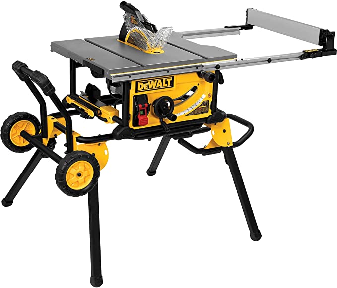 Buy DEWALT 32-1/2-Inch Rip Capacity 10-Inch Table Saw (DWE7491RS)  