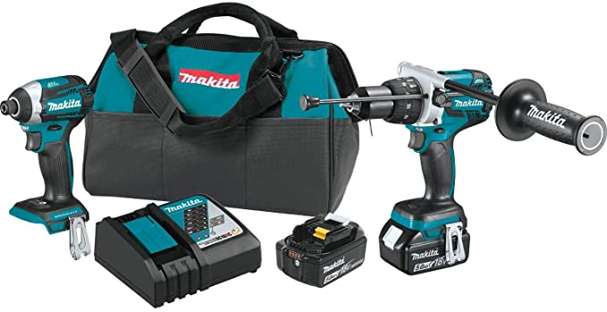 Buy Makita XT268T 18V LXT Brushless Cordless 2-Piece Combo Kit (5.0Ah)  