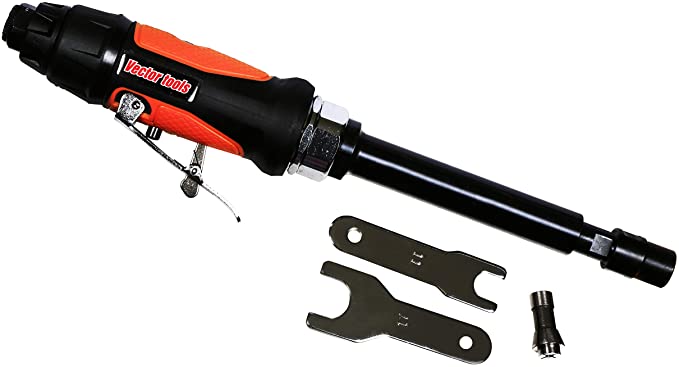 Buy EXTENDED LONG SHAFT PNEUMATIC POWERED AIR DIE GRINDER TOOL WITH A 5