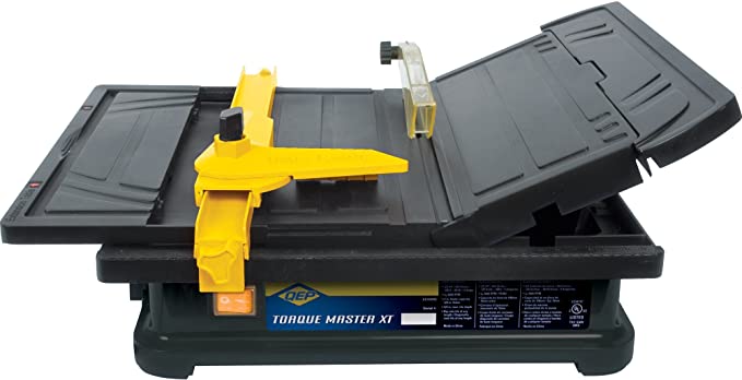 Buy Torque Master Tile Saw, 4-Inch, 3/5 HP, Black/Yellow, QEP 22400Q 