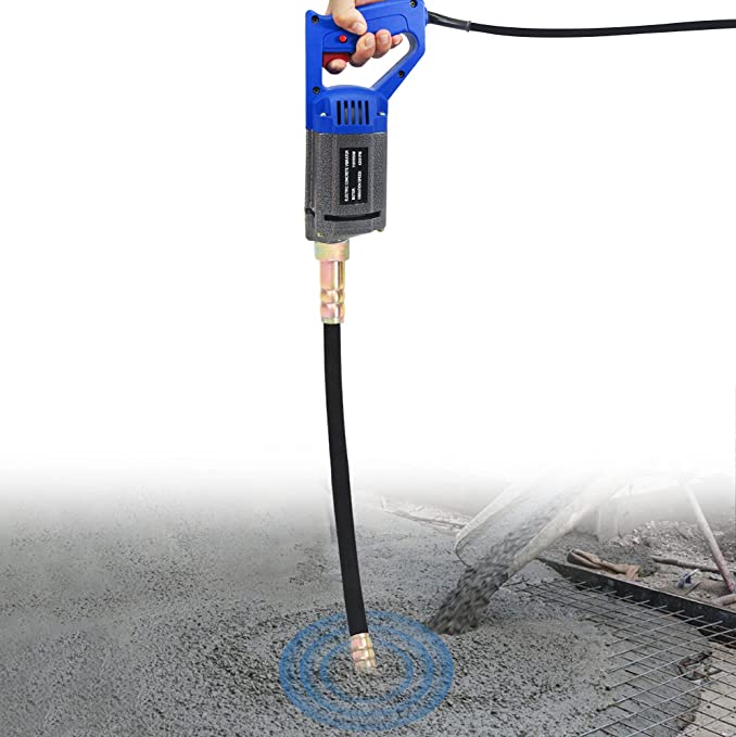 Buy YJINGRUI Electric Concrete Vibrating with Shaft Rod 110V 950W (1.5m/4.92 ft) Hand Held Concrete Vibrator 4200VPM (1.5m/4.92 ft) 