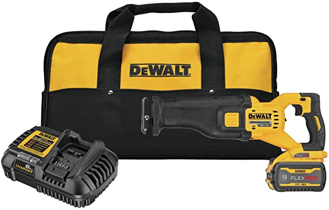 Buy DEWALT FLEXVOLT 60V MAX Cordless Reciprocating Saw Kit (DCS389X1)  