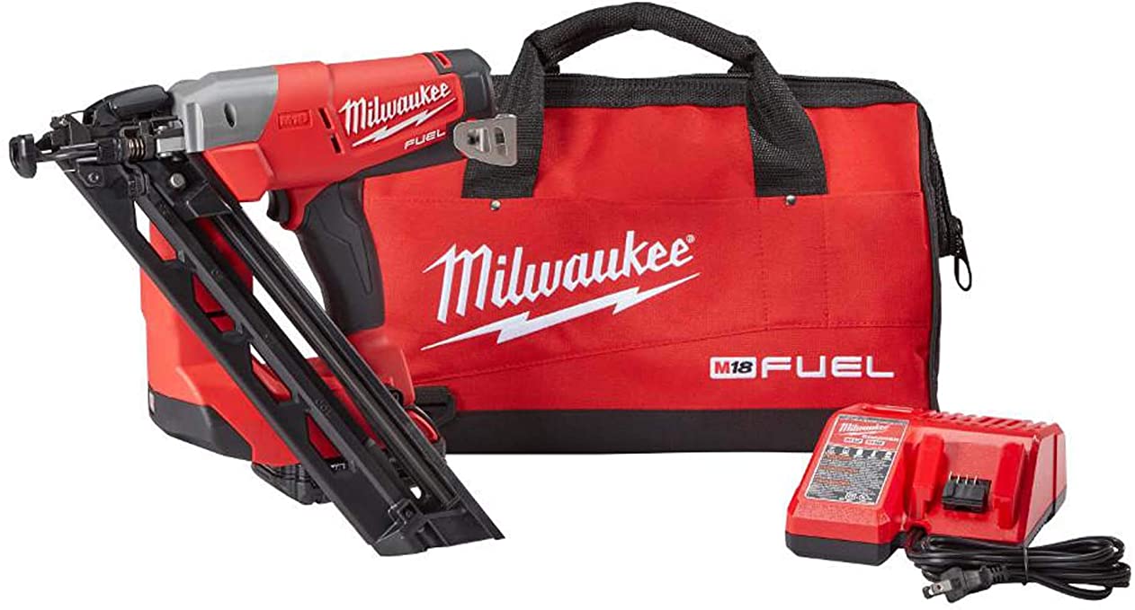 Buy MILWAUKEE ELEC TOOL 2743-21CT 15-Gauge Angled Finish Nailer Kit MILWAUKEE ELEC TOOL 2743-21CT 15-Gauge Angled Finish Nailer Kit MILWAUKEE ELE 