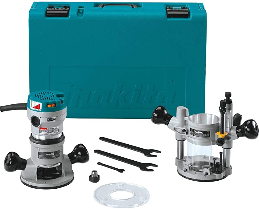 Buy RF1101KIT2 Makita 2-1/4 HP Router Kit with Plunge Base 