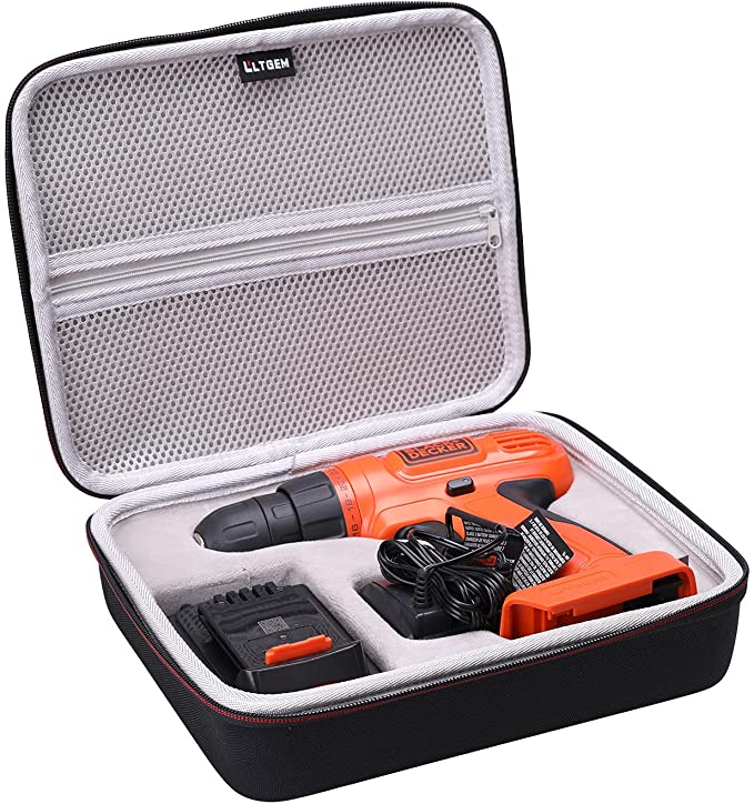 Buy LTGEM EVA Hard Case for DECKER 20V MAX Cordless Drill and Accessories (LDX120C/LD120VA) - Protective Carrying Storage Bag 