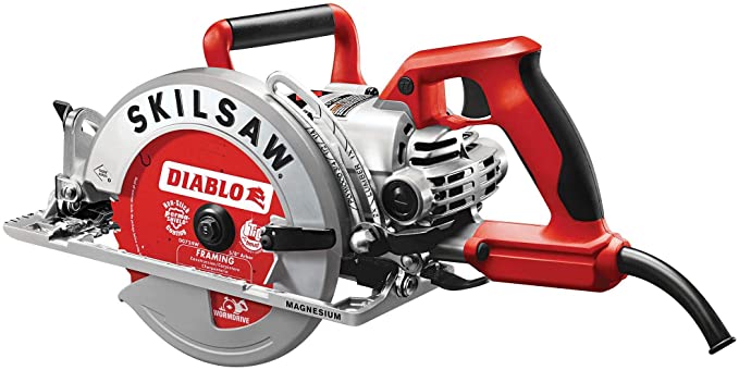 Buy Skilsaw 7.25-Inch Magnesium Worm Drive Circular Saw with Diablo Blade 