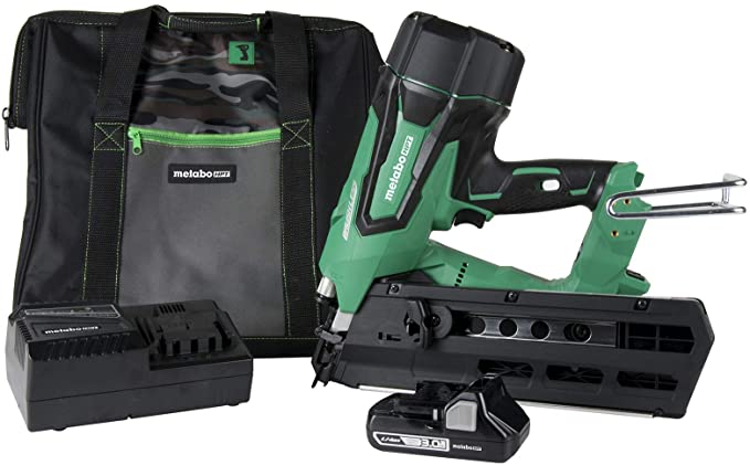 Buy Metabo HPT Cordless Framing Nailer Kit with 18V Brushless Motor, 2