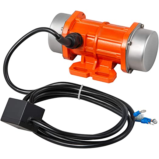 Buy VEVOR 110V Motor Vibrating Motor 100W Single Phase AC Electric Vibrating Motor Aluminum Alloy Case 3600rpm Asynchronous Vibration Motor 2M Cable Concrete Vibrator IP65 Waterproof 