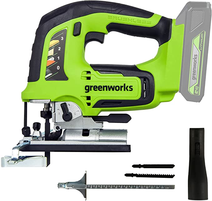 Buy Jig Saw (GreenWorks JS24L00), Green 