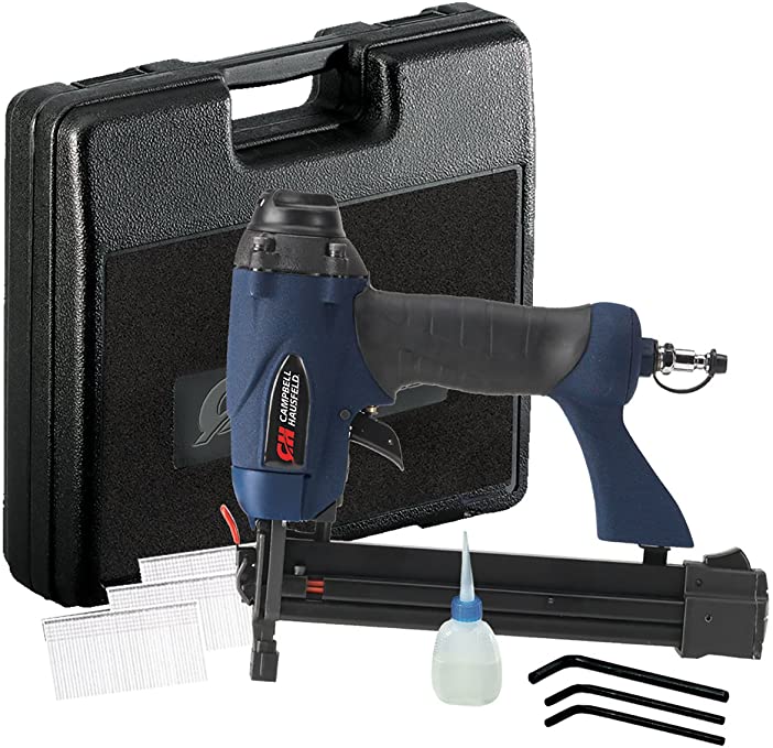 Buy 2 in 1 Air Gun (Campbell Hausfeld CHN10499AV), Brad Nailer and Air Stapler, Blue 