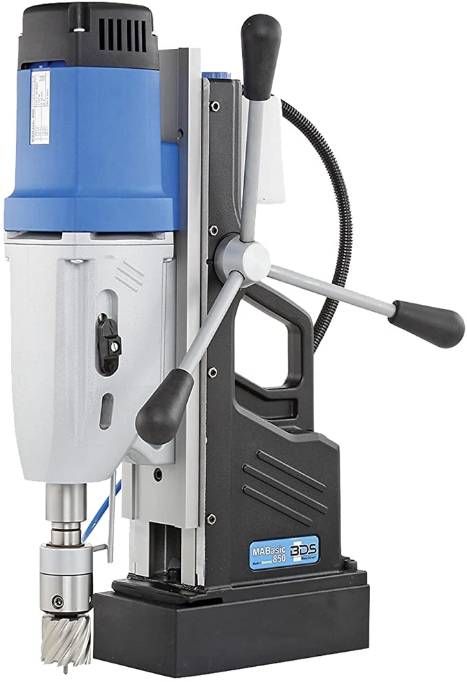 Buy CS Unitec | MABasic 850 Portable Magnetic Drill Press | 1800W 4-Speed Benchtop Power Drill Machine with up to 3-1/16