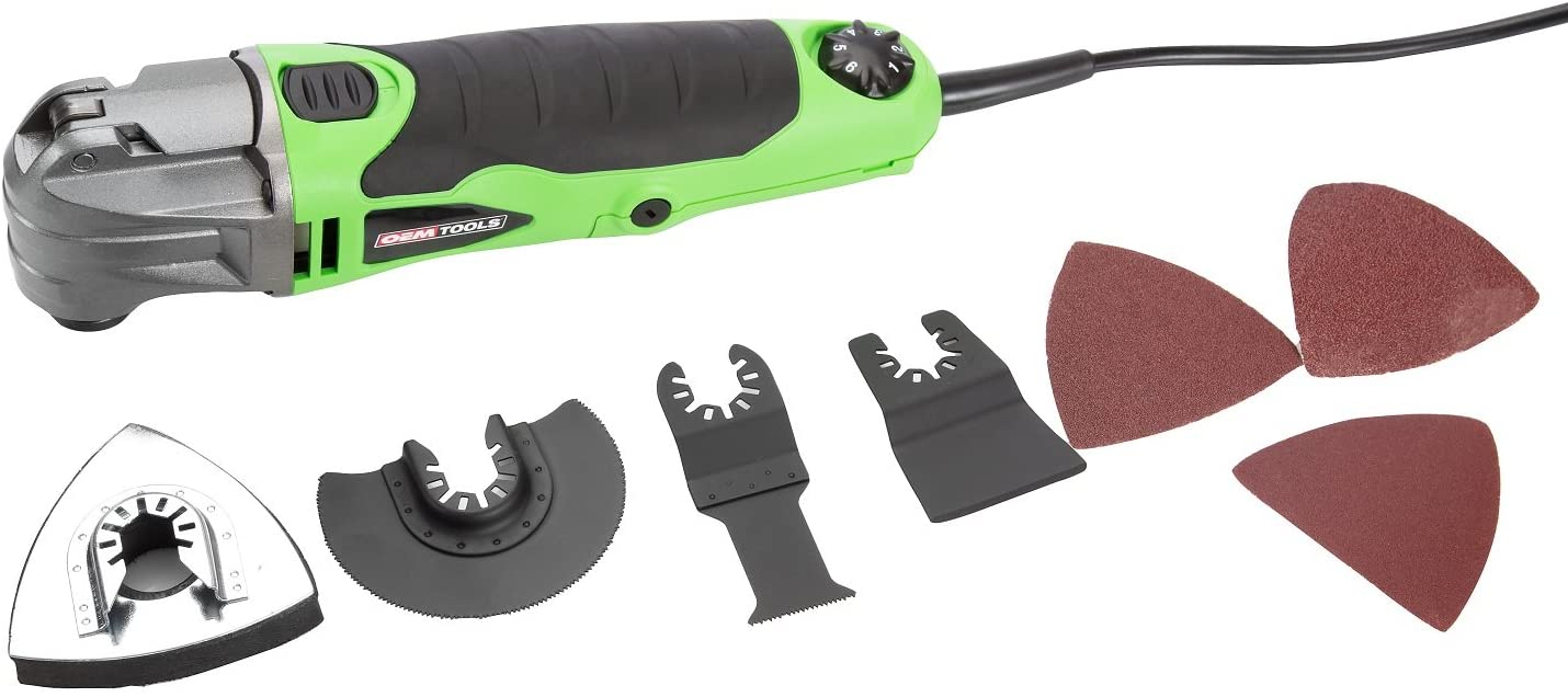 Buy OEMTOOLS 24495 Corded Oscillating Tool for Sanding, Multifunction Wood Cutting Tools, Multi Use Power Tool, Quick Release Oscillating Tool Blades 