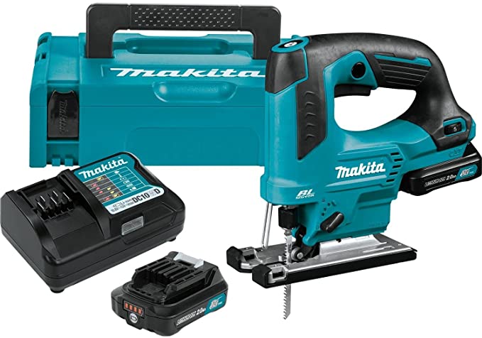 Buy Makita VJ06R1J 2.0Ah 12V max CXT Lithium-Ion Brushless Cordless Jig Saw Kit 