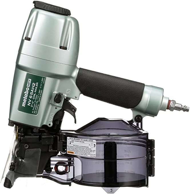 Buy Metabo HPT Coil Siding Nailer, Side Load, Tilt Bottom Magazine, 1-1/2 inch to 2-1/2 inch Siding Nails, Metabo HPT Coil Siding Nailer, 1-1/2 inch to 2-1/2 inch Siding Nails, Metabo HPT Coil Siding Nailer (NV65AH2)  