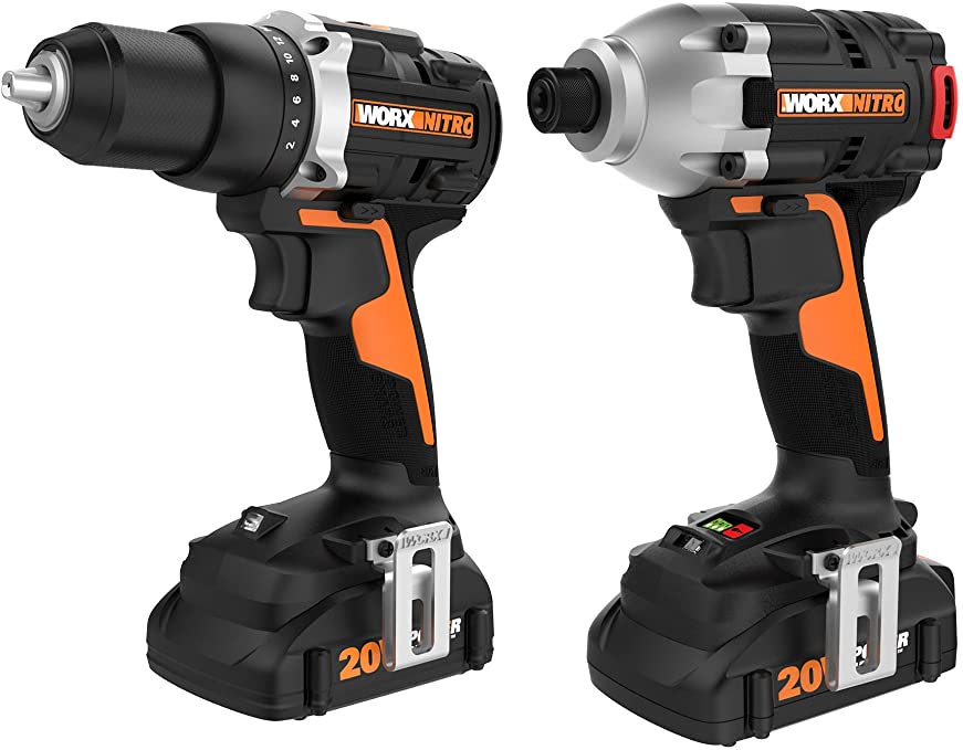 Buy WX960L Nitro 20V Cordless Impact Driver & Drill/Driver Combo Kit Worx 