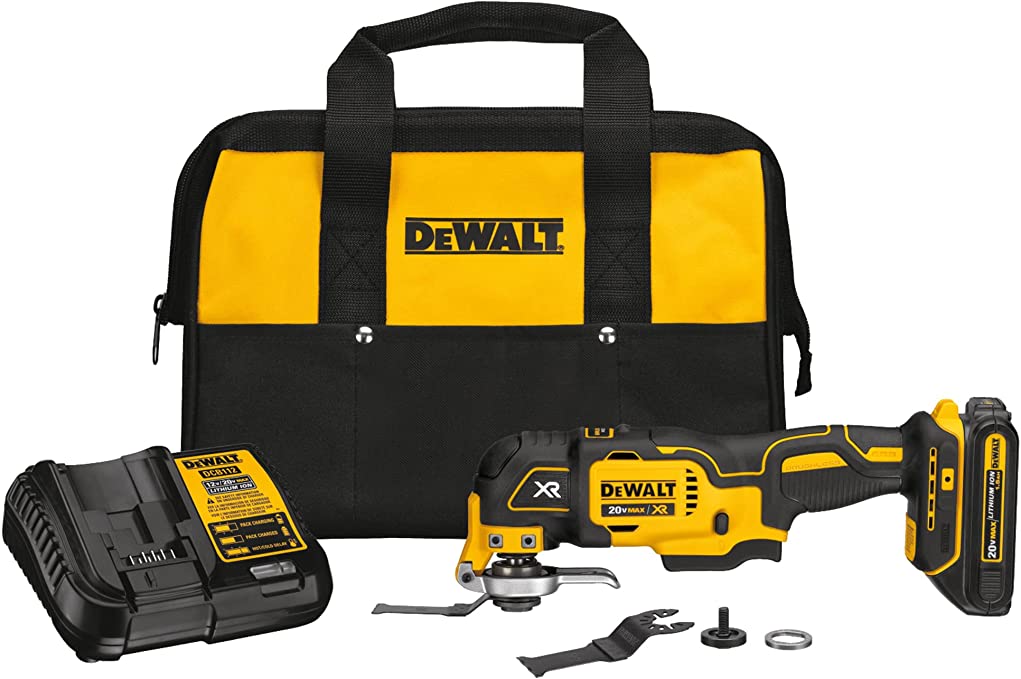 Buy DCS355C1 20V Max XR Brushless Oscillating Tool Kit by DEWALT 