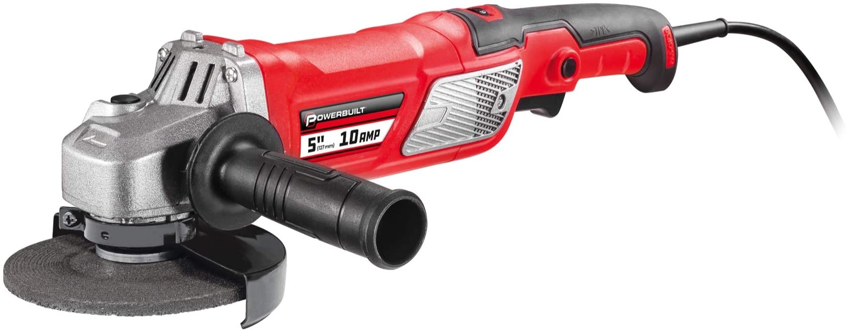 Buy Powerbuilt 240079 5 in.10 Amp Variable Speed Angle Grinder Constant RPM 