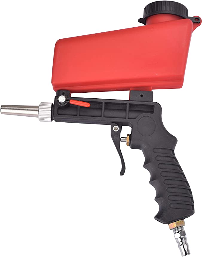 Buy Pneumatic Sandblaster Sand Blaster Gun Gravity Feed Portable Sandblasting Gun DUSICHIN DUS-514 