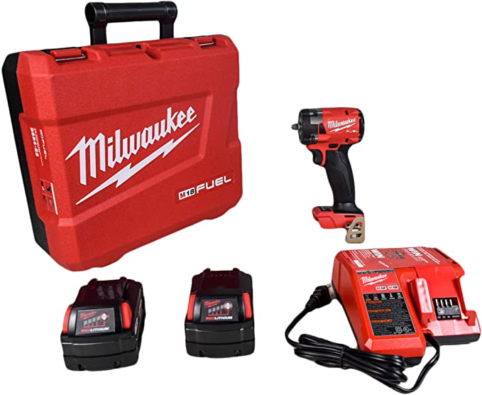 Buy Milwaukee 2854-22 M18 FUEL GEN-3 18V Li-Ion 3/8 in. Compact Impact Wrench Kit Milwaukee 2854-22 M18 FUEL GEN-3 18V Li-Ion 3/8 in. Compact Impact Wrench Kit Milwaukee 2854-22 M18 