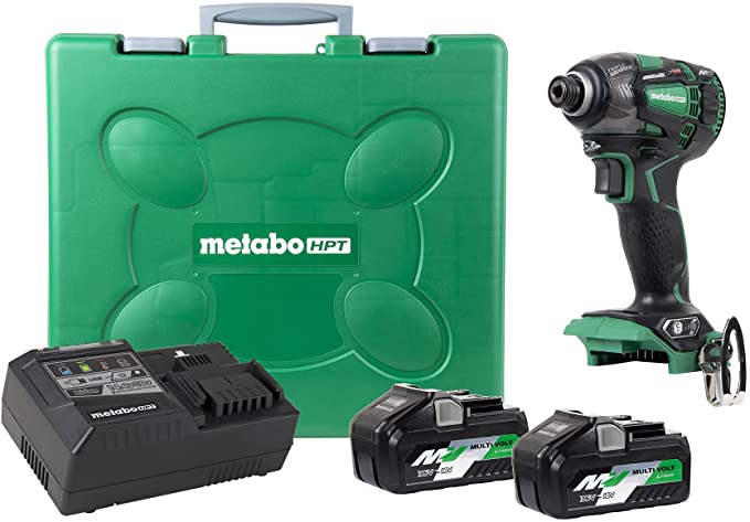 Buy Metabo HPT 36V MultiVolt Triple Hammer Cordless Impact Driver Kit | 2 Batteries + Charger | WH36DBG 