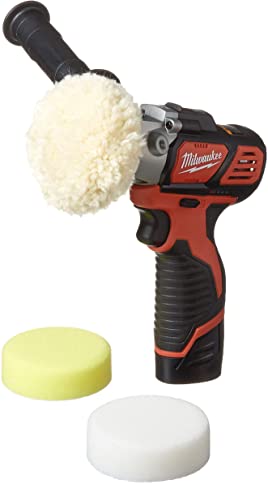 Buy There is no battery included with this cordless polisher. 