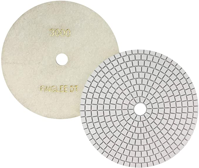 Buy 1 x 7 inch Diamond Wet Polishing Pads for Granite (Grit 3000)  