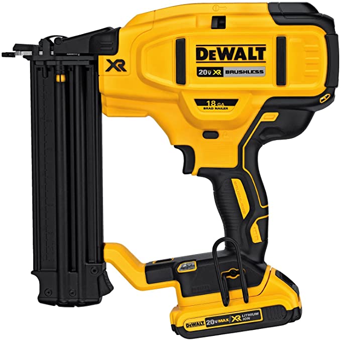 Buy DEWALT Cordless Brad Nailer Kit, 18GA, 20V MAX (DCN680D1)  