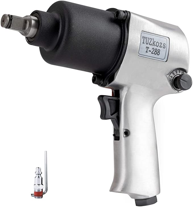 Buy 1/2-Inch Drive Air Impact Wrench,5-Speed Pneumatic Heavy Duty Twin Hammer Impact Gun,1/2-Inch Drive Pneumatic Impact Wrench 