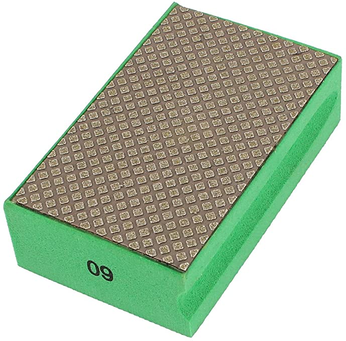 Buy Green Foam Grinding Dry Diamond Hand Polishing Pad Grit 60 