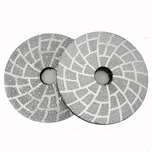 Buy SHDIATOOL 4 Inch Diamond Grinding Disc Set of 2 for Concrete Granite Marble Stone Shaping Beveling Smoothing Rough Surfaces Dry Wet Polishing 