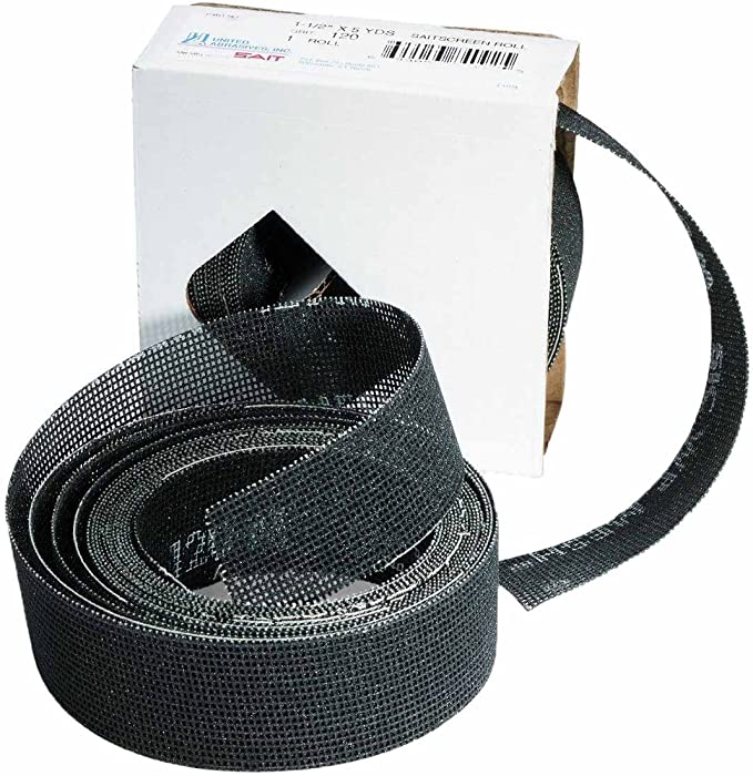 Buy 1-Pack United Abrasives-SAIT 84093 1-1/2 X 10 Yard 120X Silicon Carbide Saitscreen Roll 