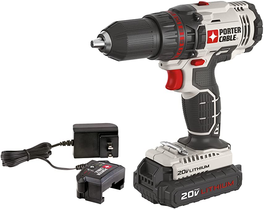 Buy 1/2-Inch PORTER-CABLE 20V MAX Cordless Drill/Driver Kit (PCC601LA)  