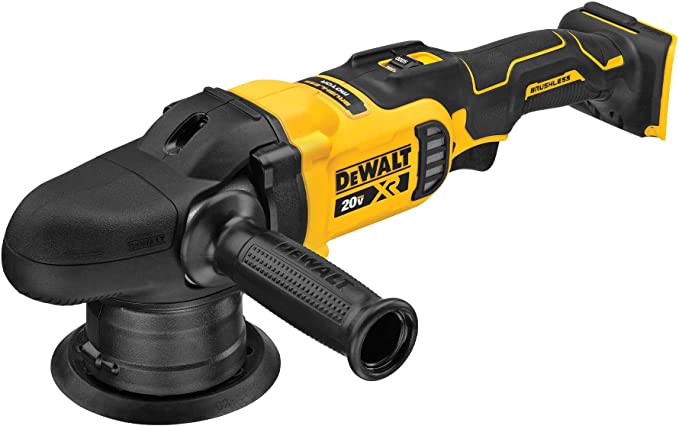 Buy DEWALT 20V MAX* XR Cordless Polisher, Random Orbit, 5-Inch, Tool Only DEWALT 20V MAX* XR Cordless Polisher, Variable-Speed, Random Orbit, 5-Inch, Tool Only (DCM848B)  