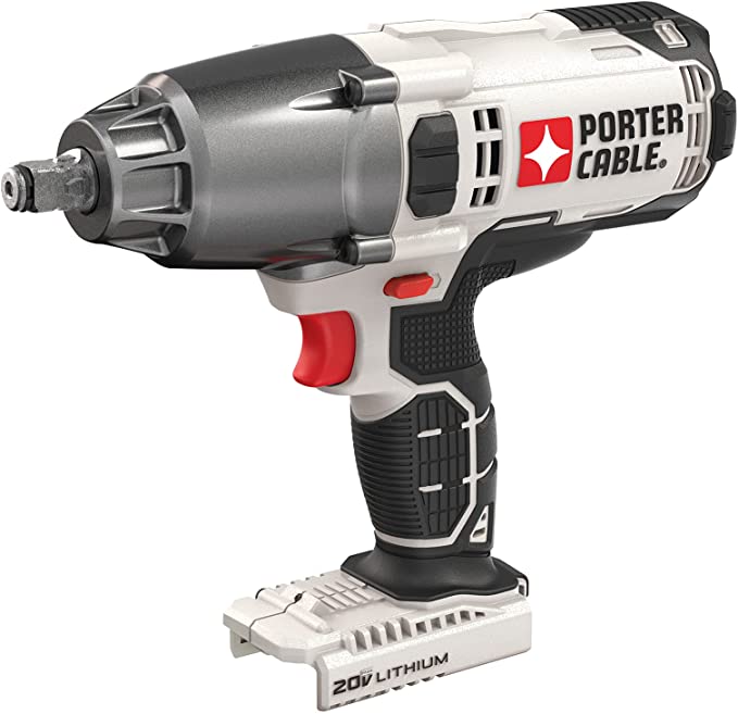 Buy PORTER-CABLE 20V MAX 1/2-Inch Impact Wrench, Tool Only (PCC740B)  