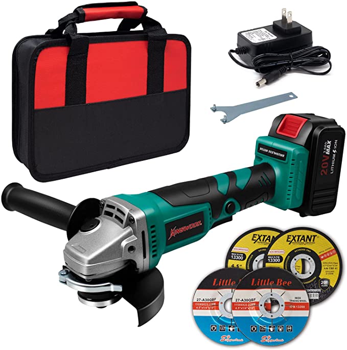 Buy Kinswood 20V Lithium-Ion Brushless Cordless 4-1/2