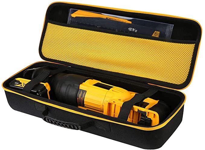 Buy DEWALT DCS380B/DCS380P1 Cordless Reciprocating Saw Replacement Hard Tool Case by Khanka 