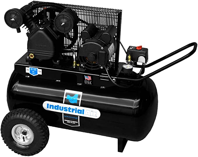 Buy 1.6 Horsepower Industrial Air IP1682066.MN 20-Gallon Portable Electric Air Compressor 