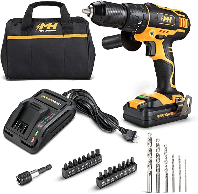 Buy MOTORHEAD 20V ULTRA Cordless Hammer Drill Driver, Lithium-Ion, 12