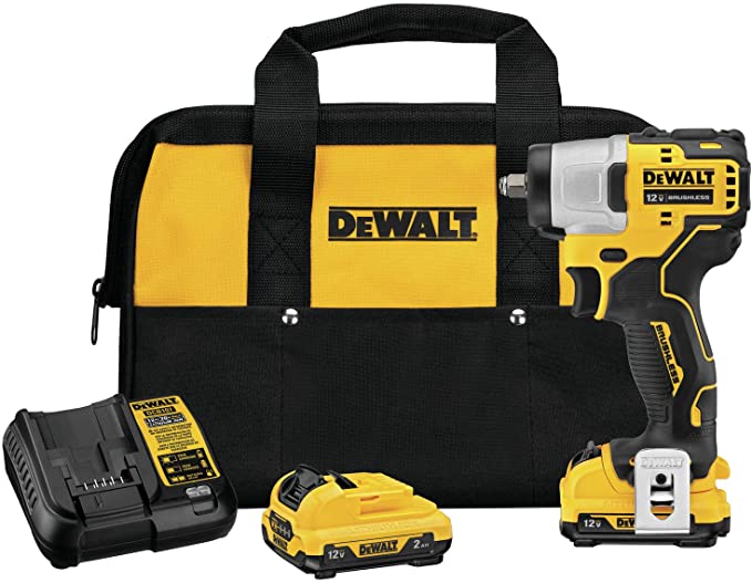 Buy 3/8-Inch DEWALT XTREME 12V MAX Impact Wrench, Cordless Kit (DCF902F2)  