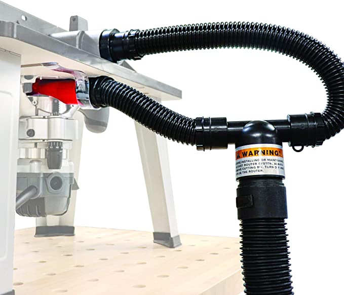 Buy Dust Collection System for Router Tables - Milescraft 1501 Dust Router 