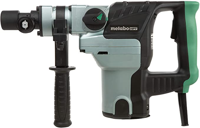 Buy Metabo HPT Rotary Hammer with 8.4-Amp Motor, 1-1/2-Inch Spline Shank, and 360-Degree Adjustable Side Handle (DH38YE2)  