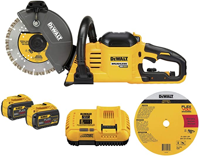 Buy 9-Inch DEWALT FLEXVOLT 60V MAX Cut-Off Saw Kit (DCS690X2)  