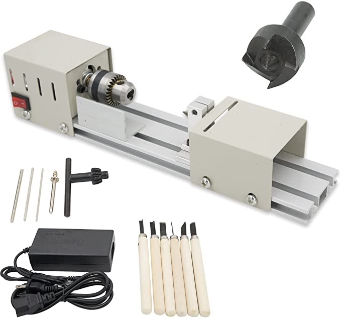 Buy Table Woodworking Mini Lathe Polisher Machine 