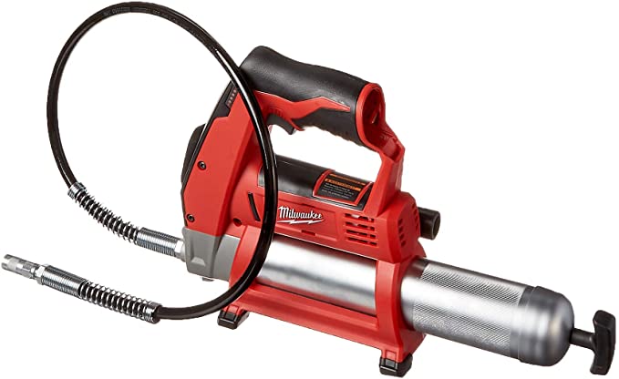 Buy Milwaukee 2446-20 M12 12-Volt Cordless Grease Gun, Milwaukee Bare-Tool (Tool Only, No Battery)  