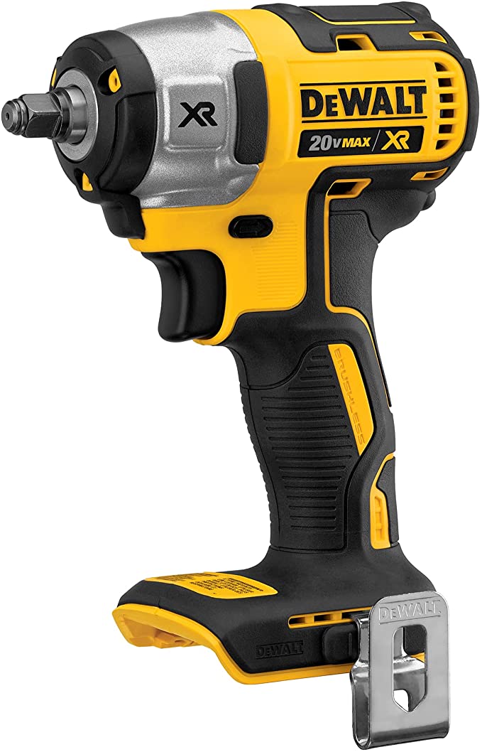 Buy DEWALT 20V MAX XR Cordless Impact Wrench with Hog Ring, 3/8-Inch, Tool Only DEWALT 20V MAX XR Cordless Impact Wrench with Hog Ring, 3/8-Inch, Tool Only (DCF890B) 