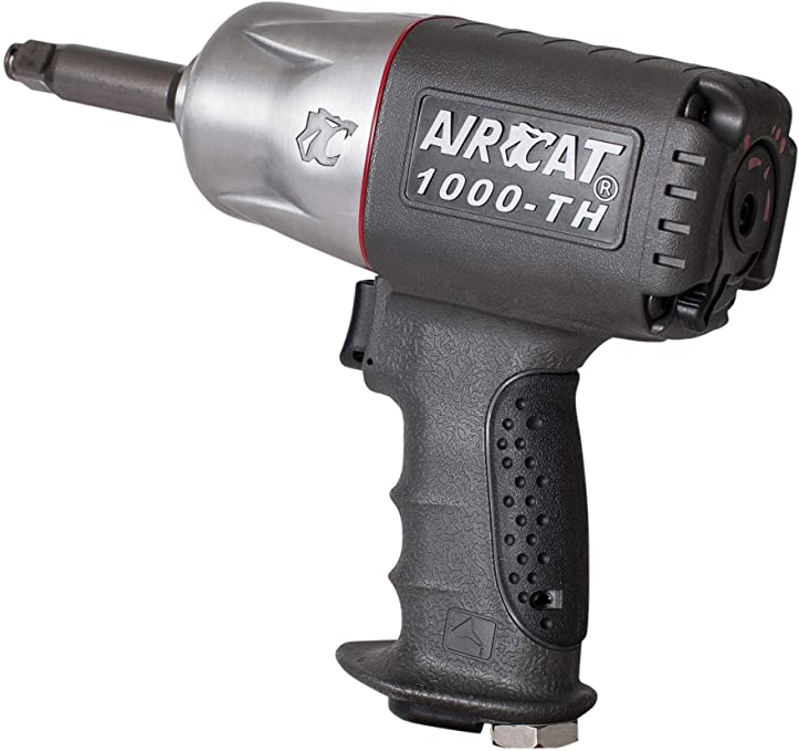 Buy AIRCAT 1000-TH-2 1/2-Inch Composite Air Impact Wrench with Twin Hammer Mechanism and a 2-Inch Extended Anvil 