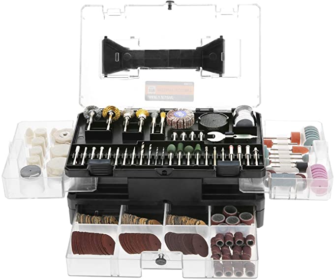 Buy Powerful Multipurpose Rotary Tools 378 Pieces of Rotary Tools for Multifunctional Tools Accessories that are universal With Carrying Case, it is simple to cut, grind, polish, drill, and engrave. 