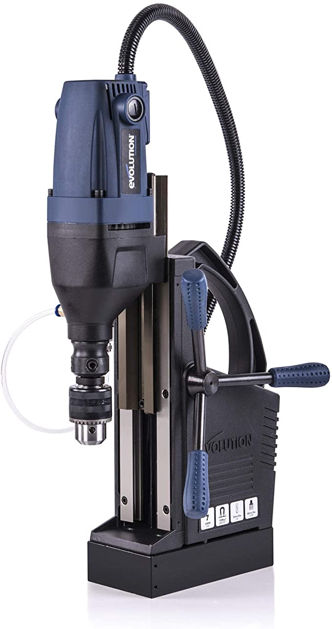 Buy S28MAG is an Evolution Heavy Duty 1-1/8 inch Industrial Magnetic Drill with Carry Case. 