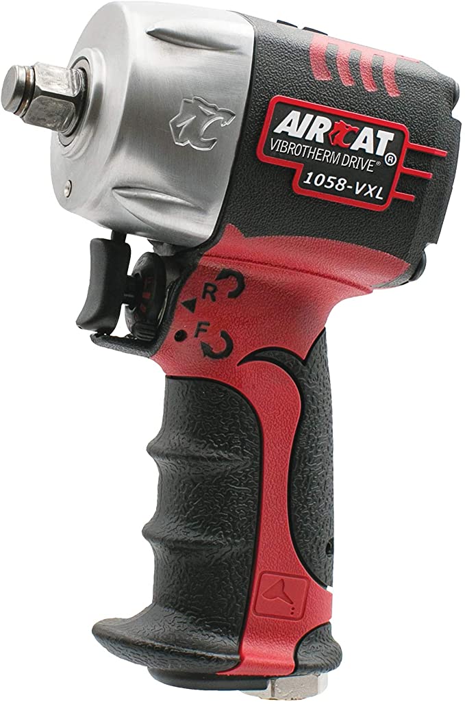 Buy 750 ft-lbs AIRCAT 1058-VXL 1/2-Inch Vibrotherm Drive Composite Compact Impact Wrench 